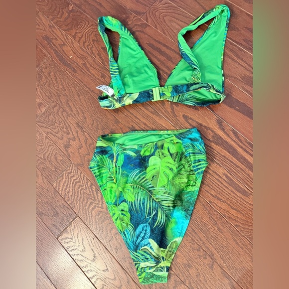 ASOS DESIGN SWIM GLAM mix and match high waist bikini bottom size 6 NWOT - Picture 7 of 8